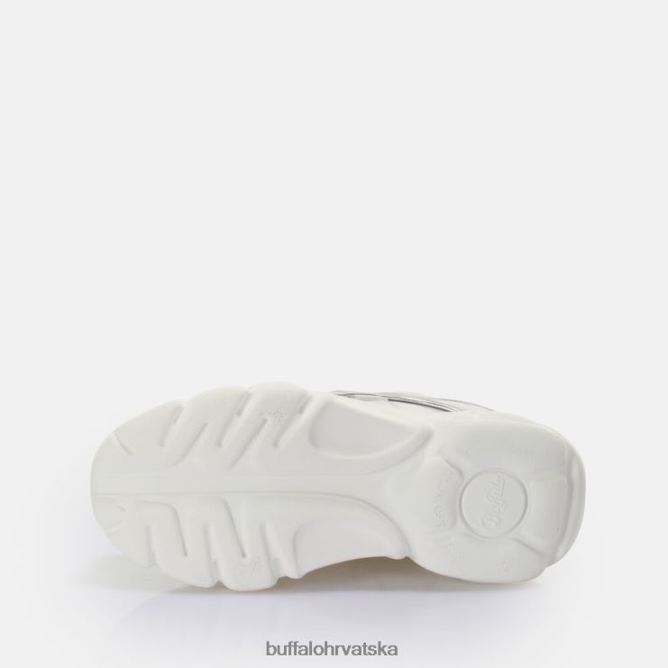 bijela/srebrna Buffalo cld corin tenisica low vegan |tenisice TDD6T757